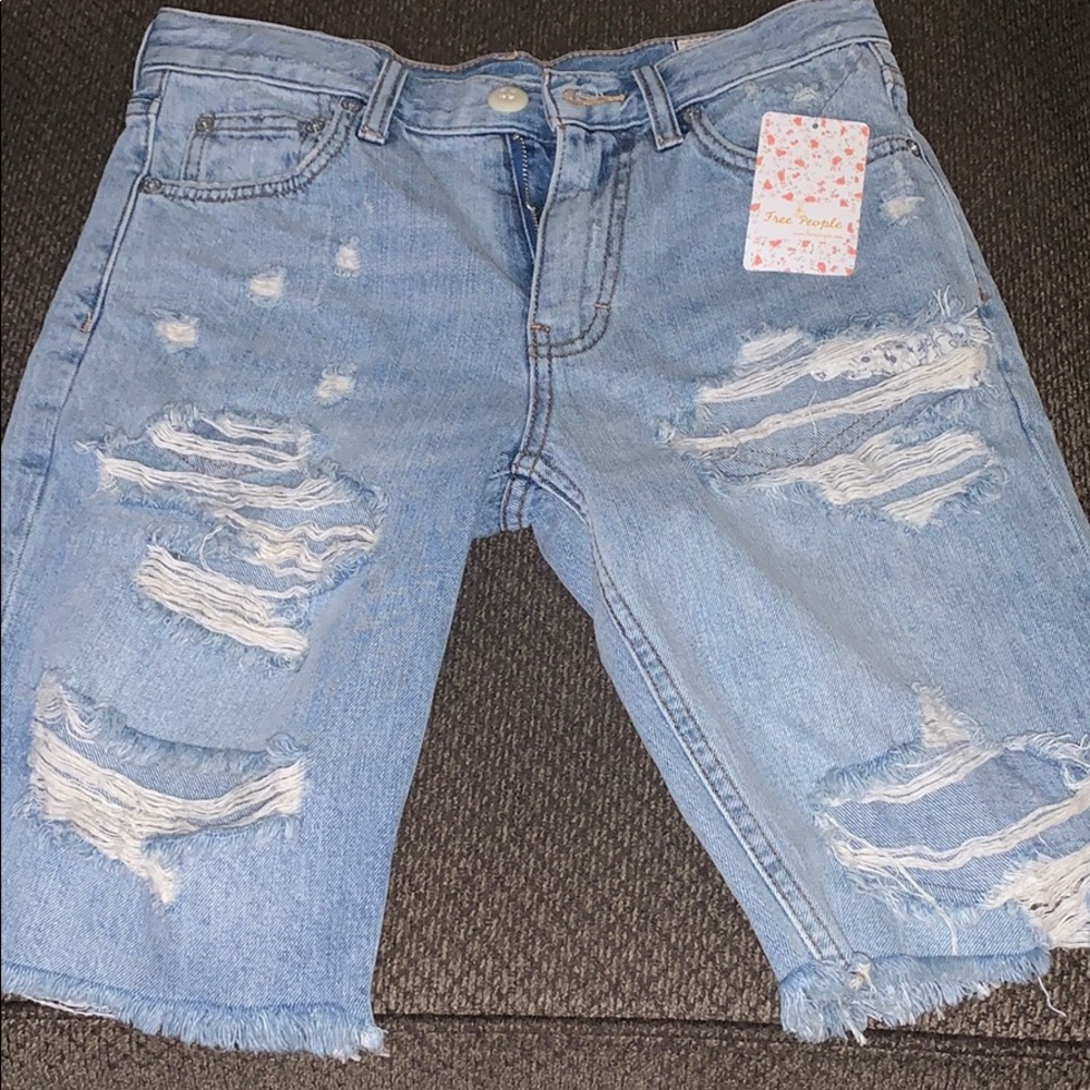 Ripped shorts